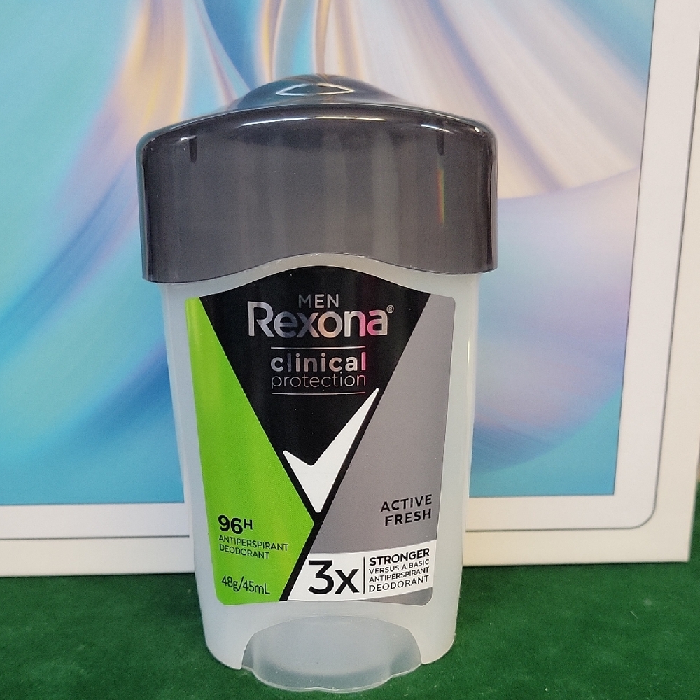Men Rexona Clinical Protection Active Fresh Antiperspirant Deodorant 45ml New